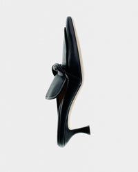 Louis heeled mule in calf leather