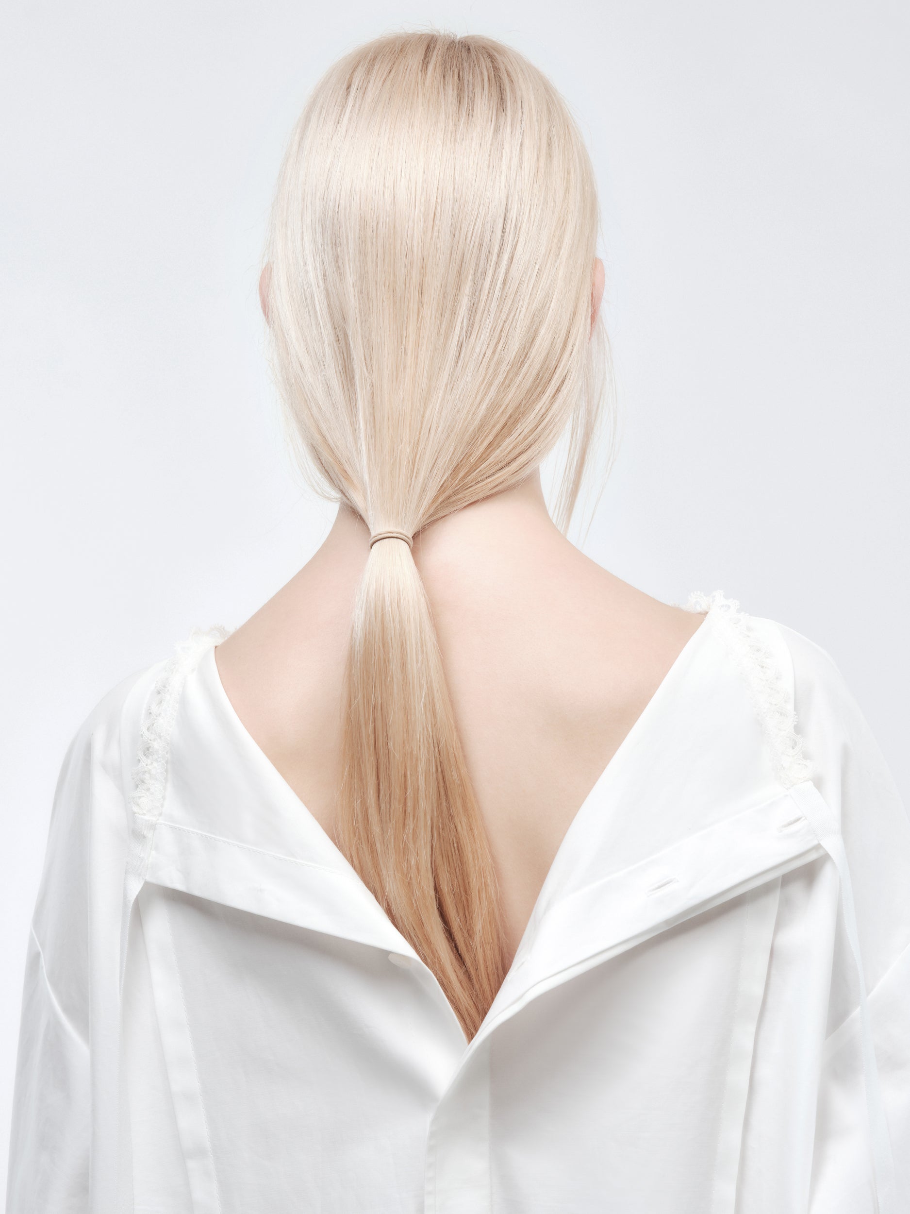 Short Esperanto dress in matte poplin