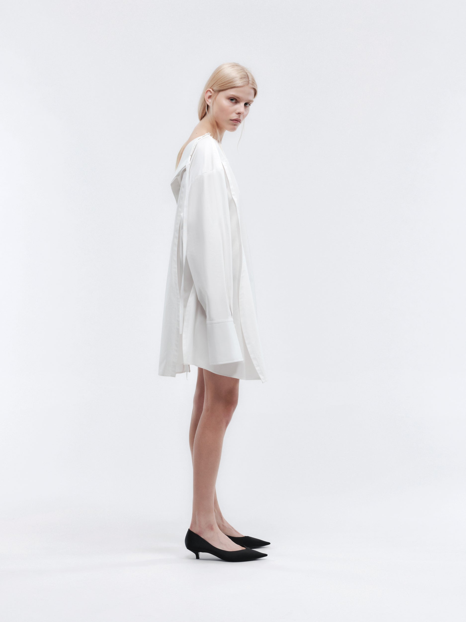 Robe courte Espéranto en popeline mate