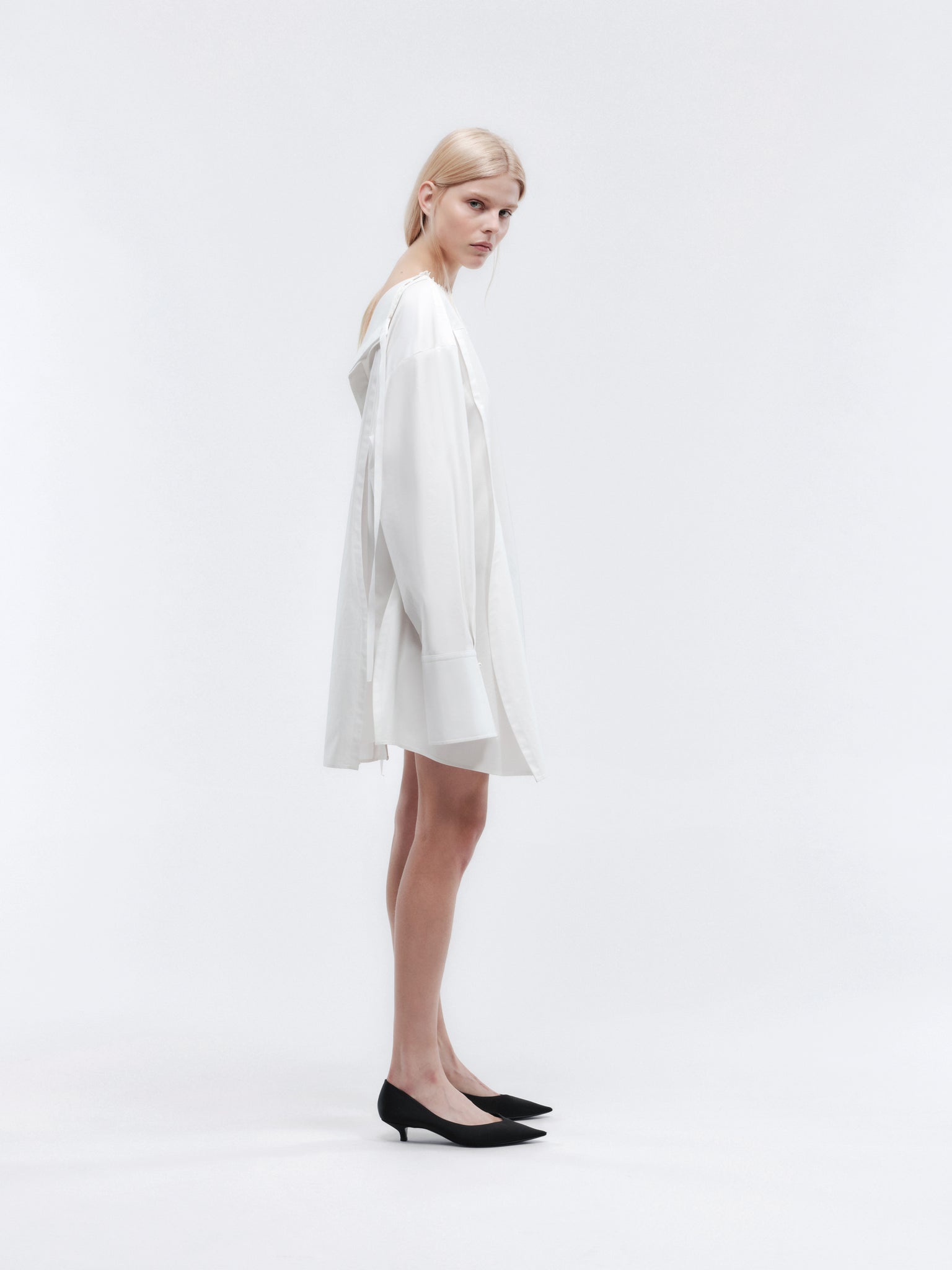 Robe courte Espéranto en popeline mate