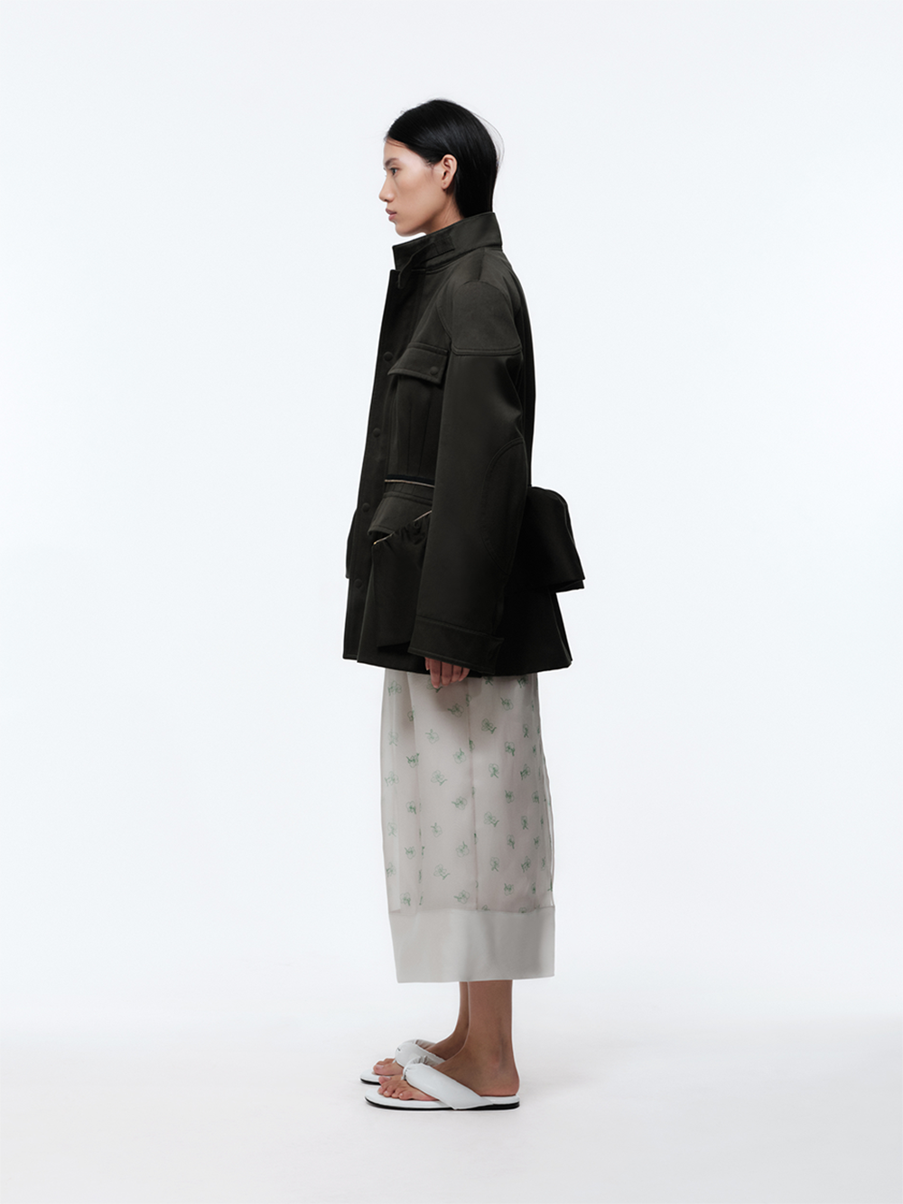 Esperanto jacket in cotton sateen