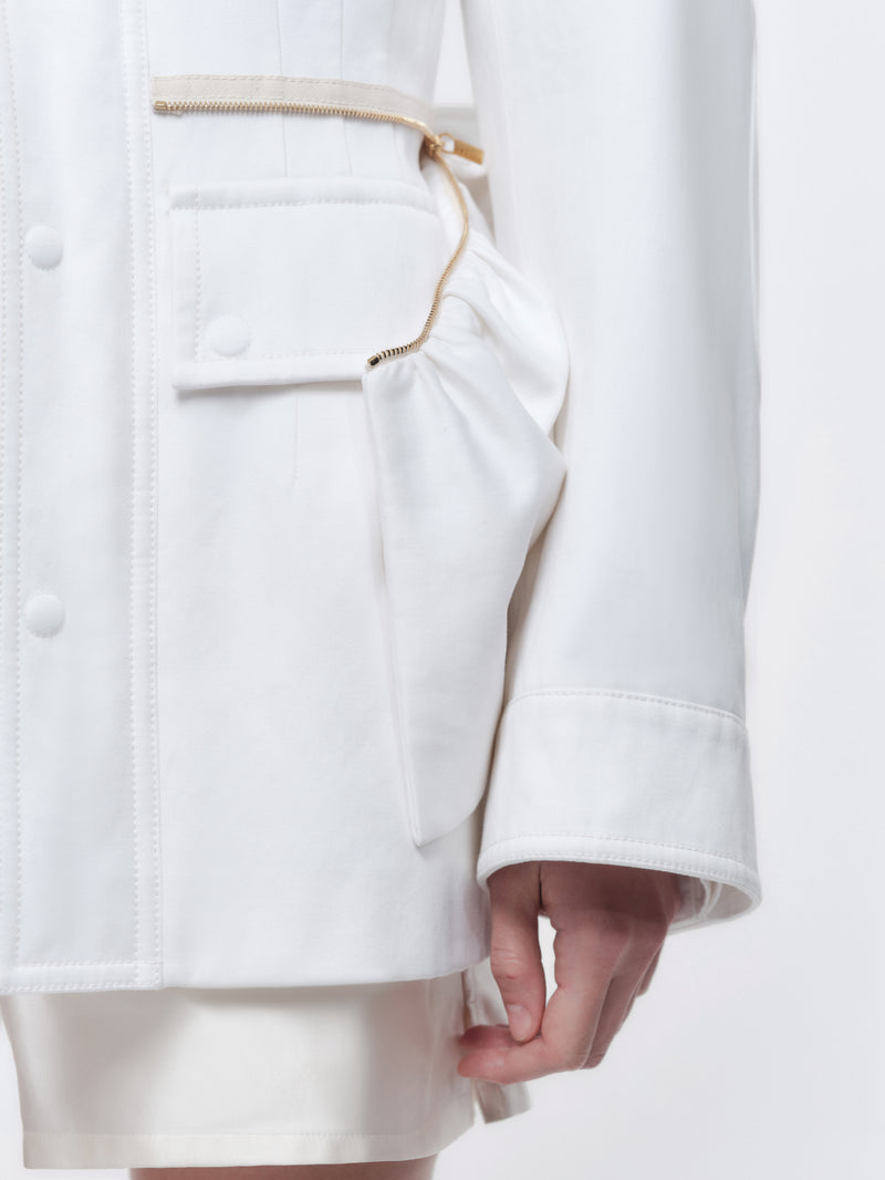 Esperanto jacket in cotton sateen