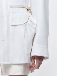 Esperanto jacket in cotton sateen