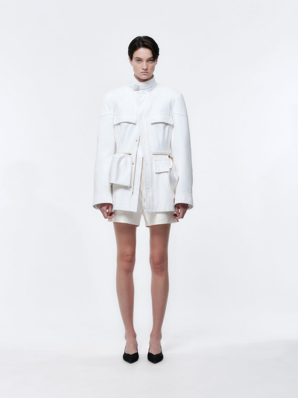 Esperanto jacket in cotton sateen