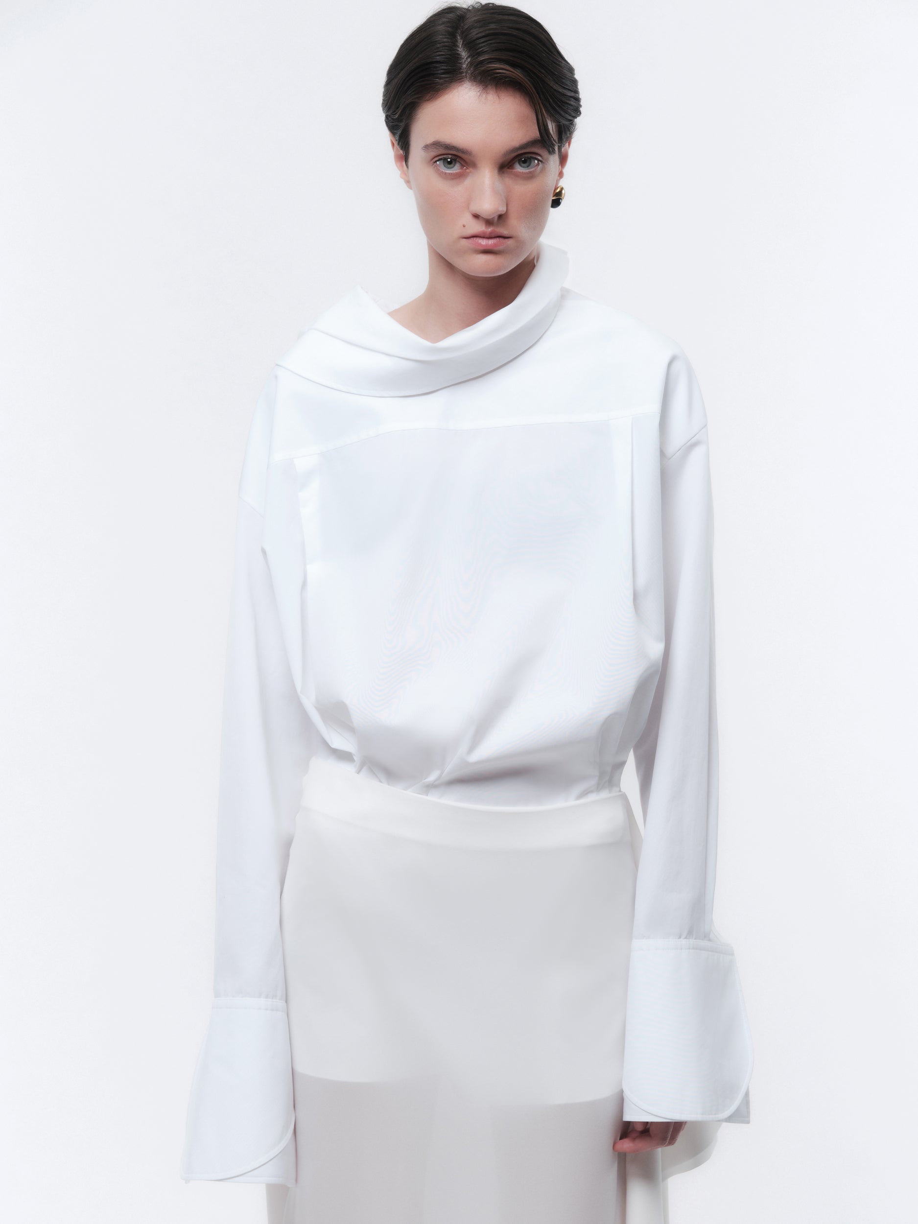 Orchid shirt in light shirting