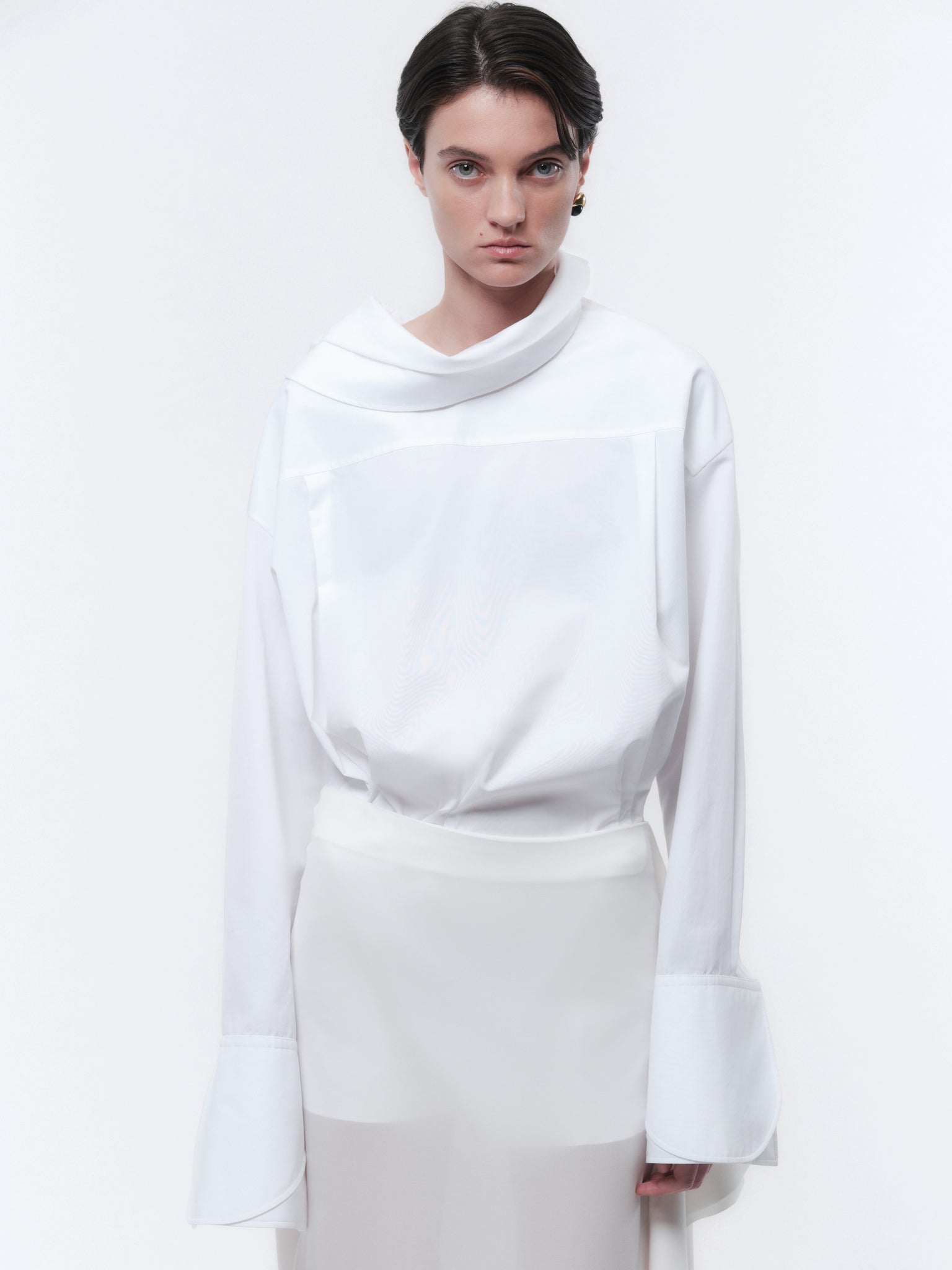 Orchid shirt in light shirting