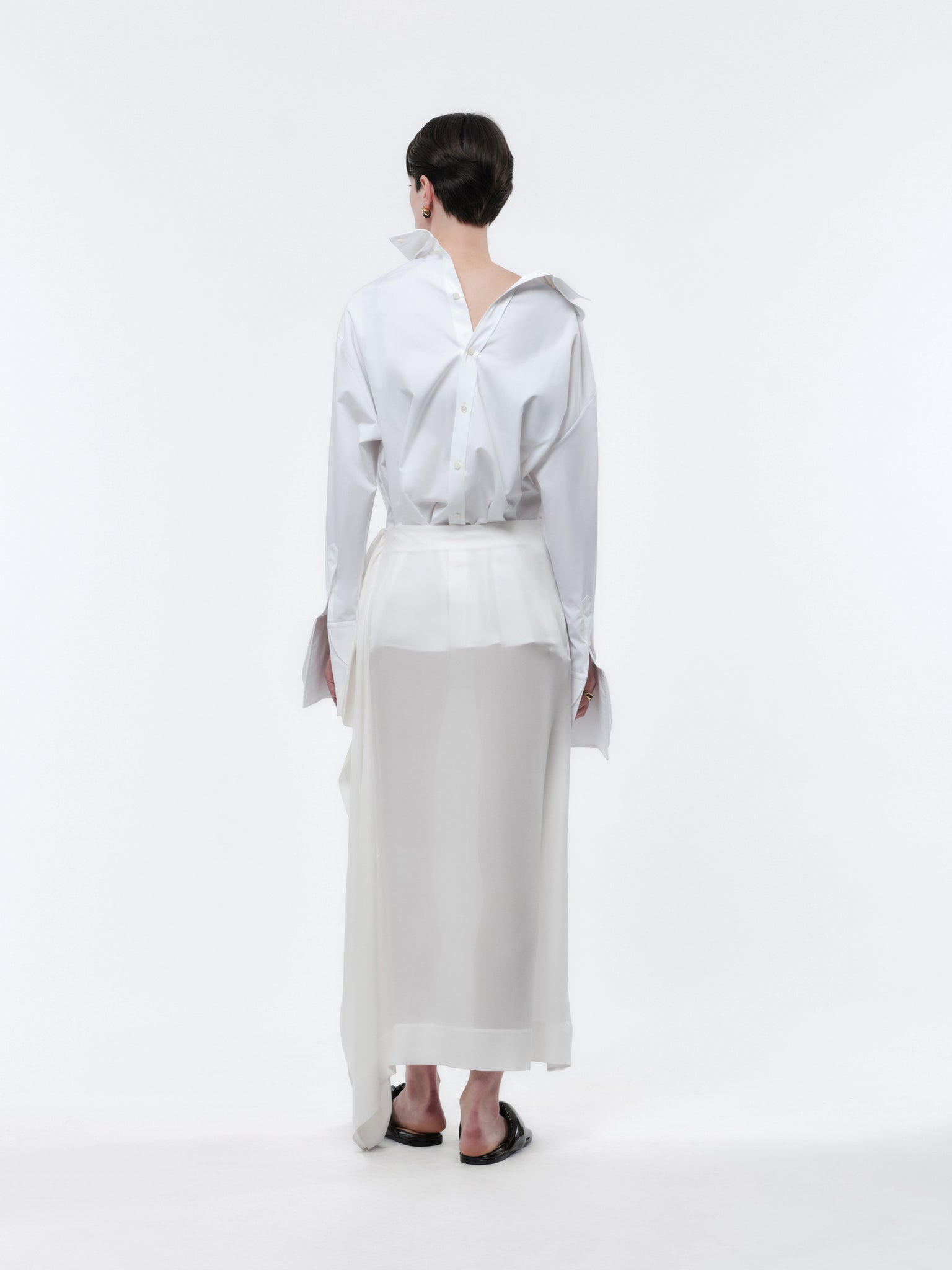 Orchid shirt in light shirting