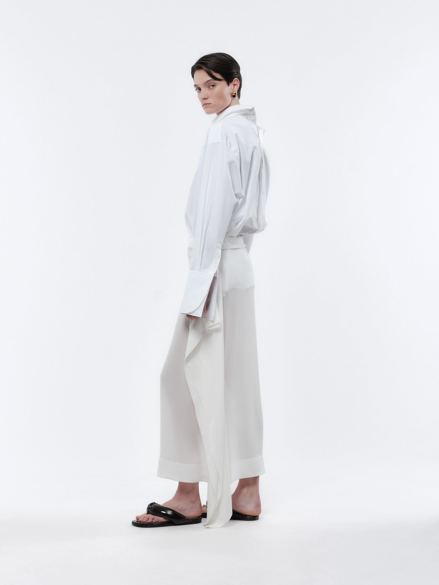 Orchid shirt in light shirting