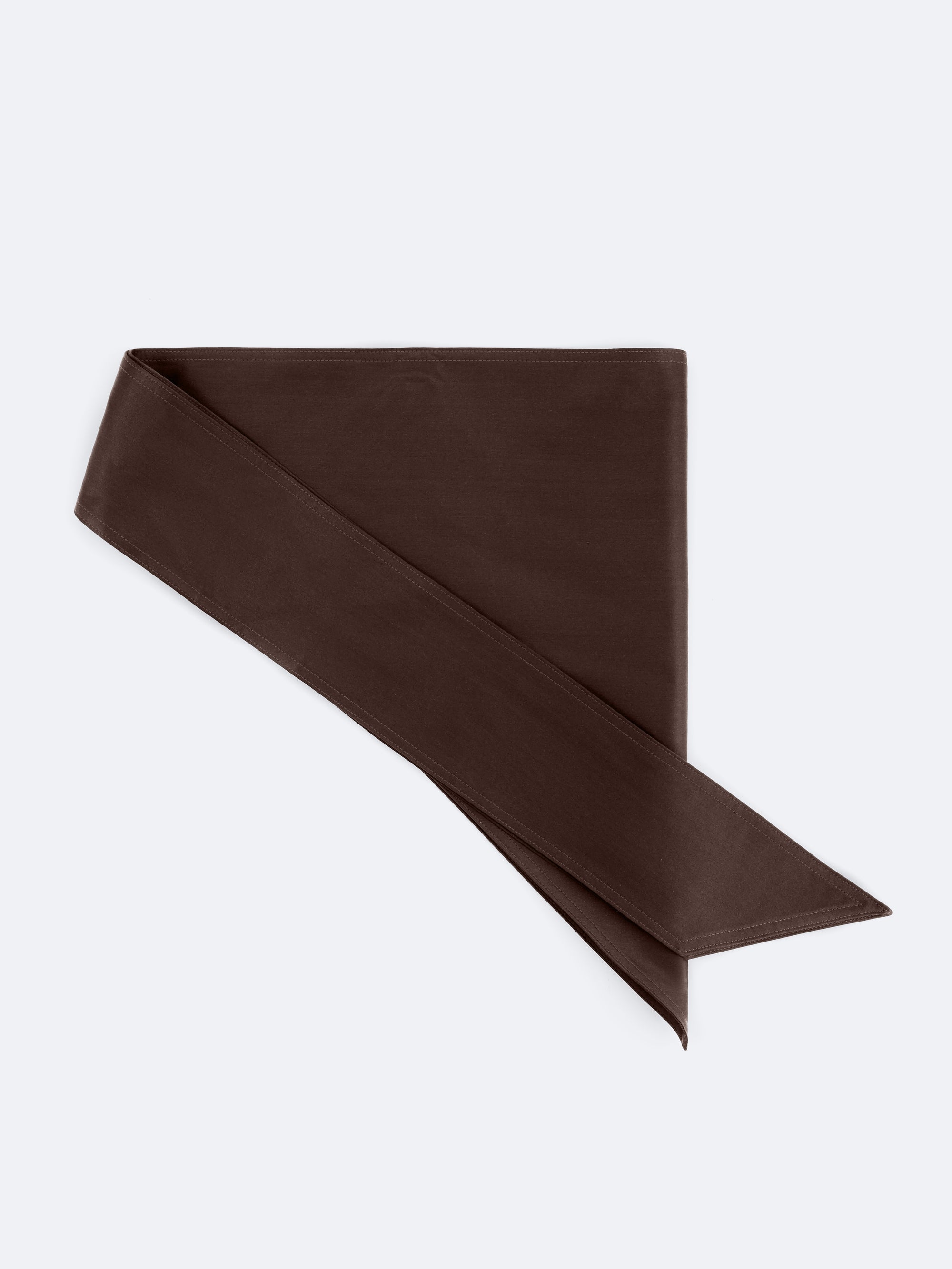Foulard bandana en satin lingerie