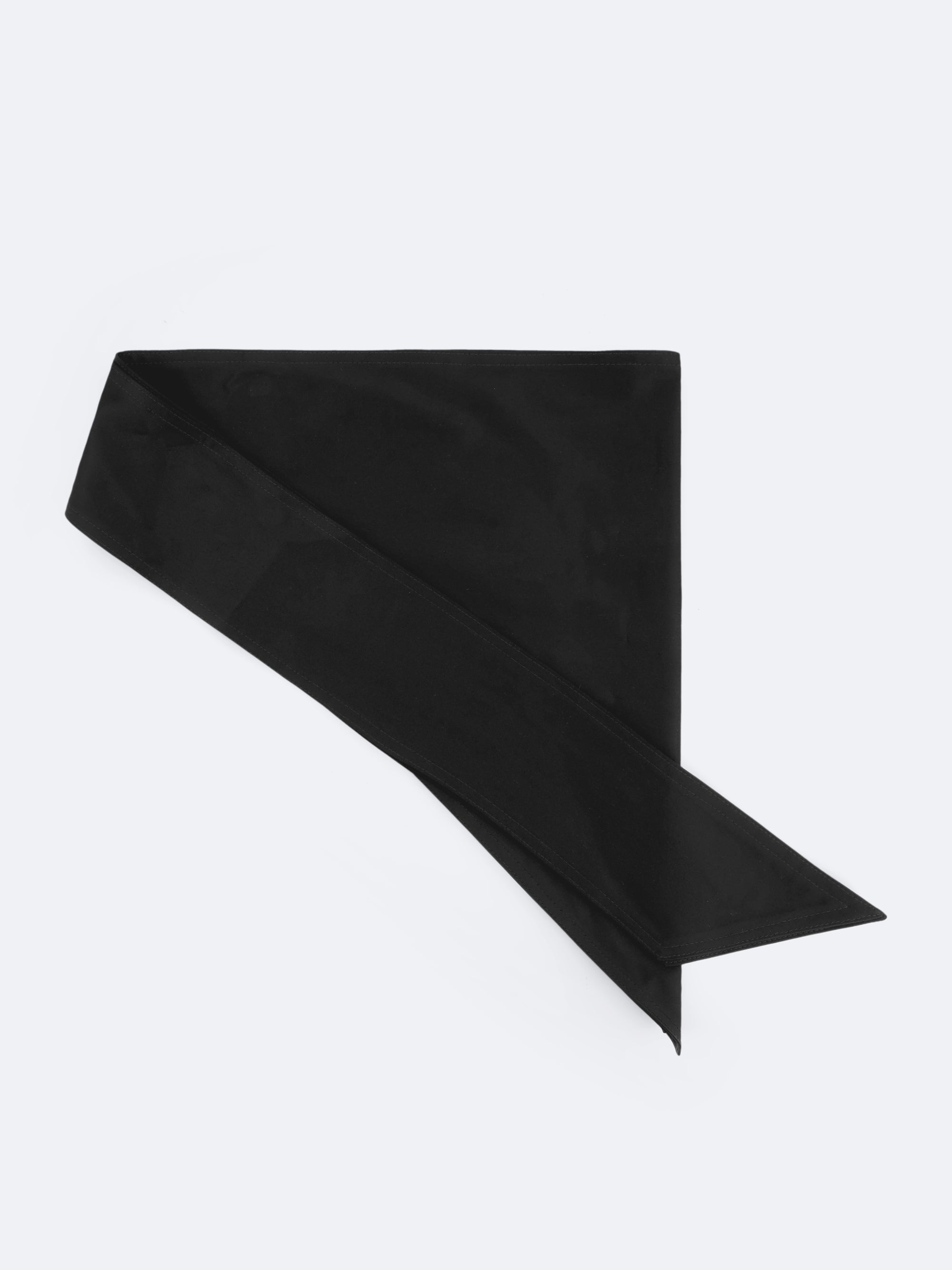 Foulard bandana en satin lingerie