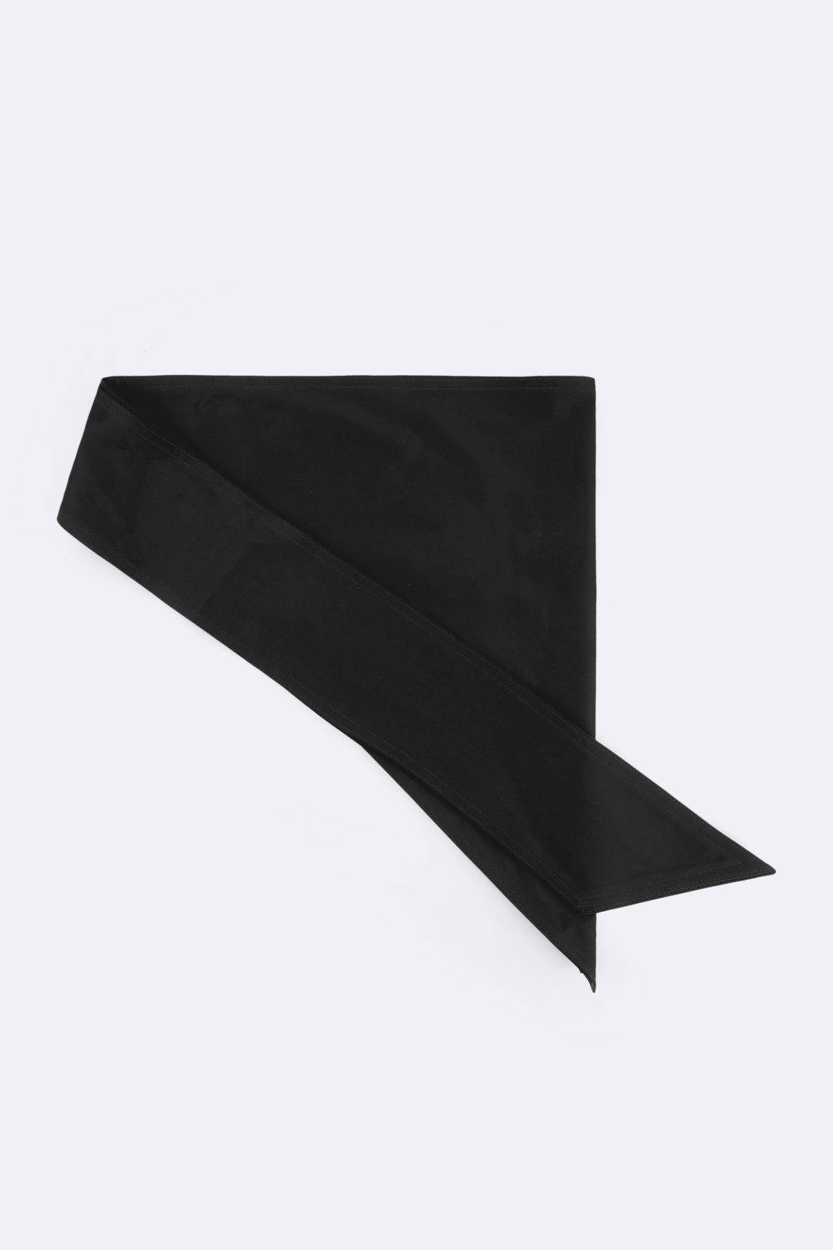 Foulard bandana en satin lingerie