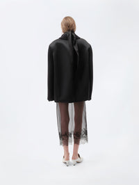 Donkey coat in virgin double wool