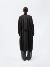 Manteau ouatiné en duchesse