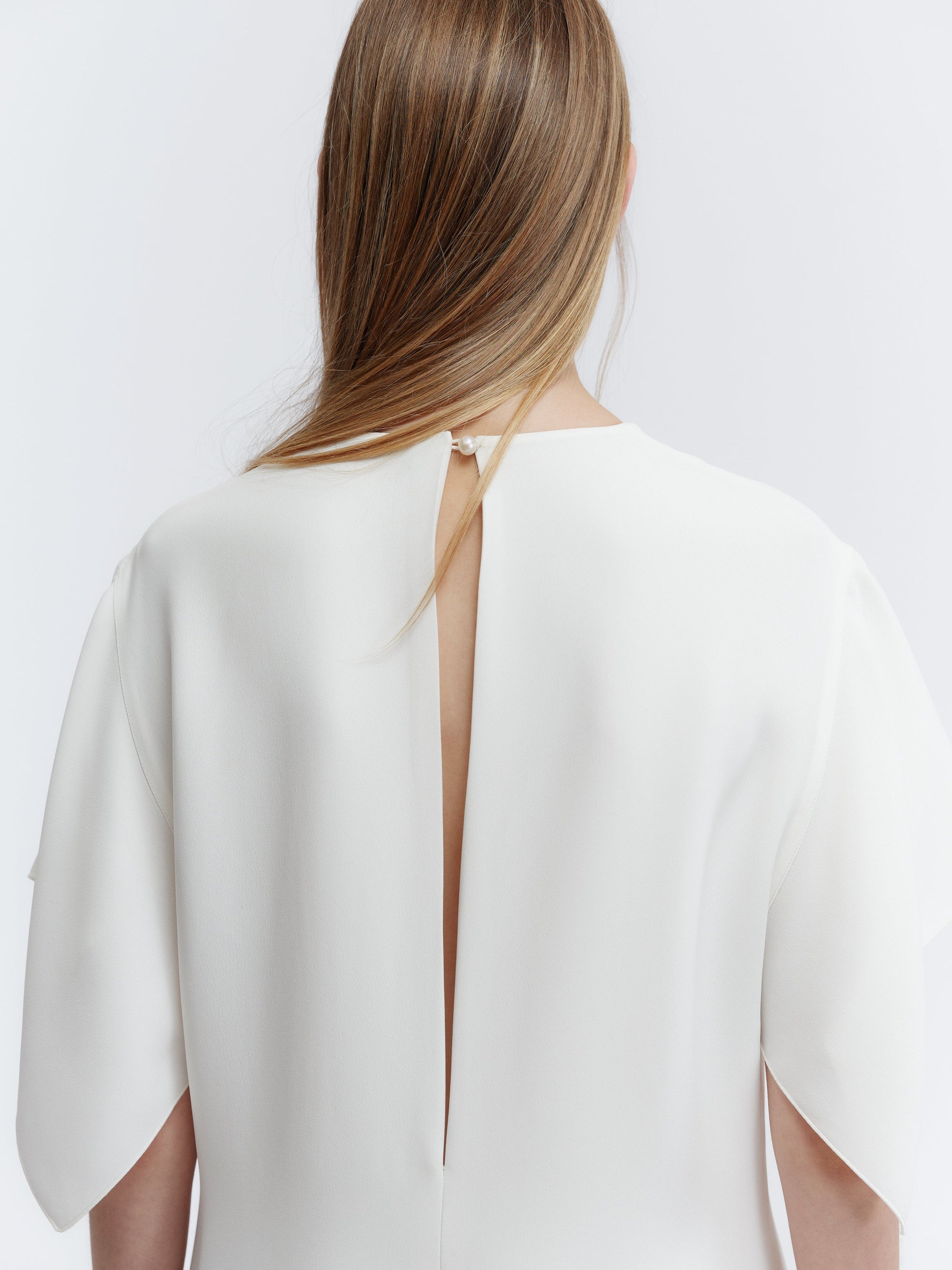 Robe à imprimé foulard en cady