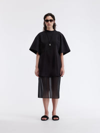 Esperanto mini dress in rustic jersey 