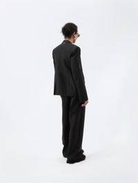 Esperanto jacket in silk wool toile