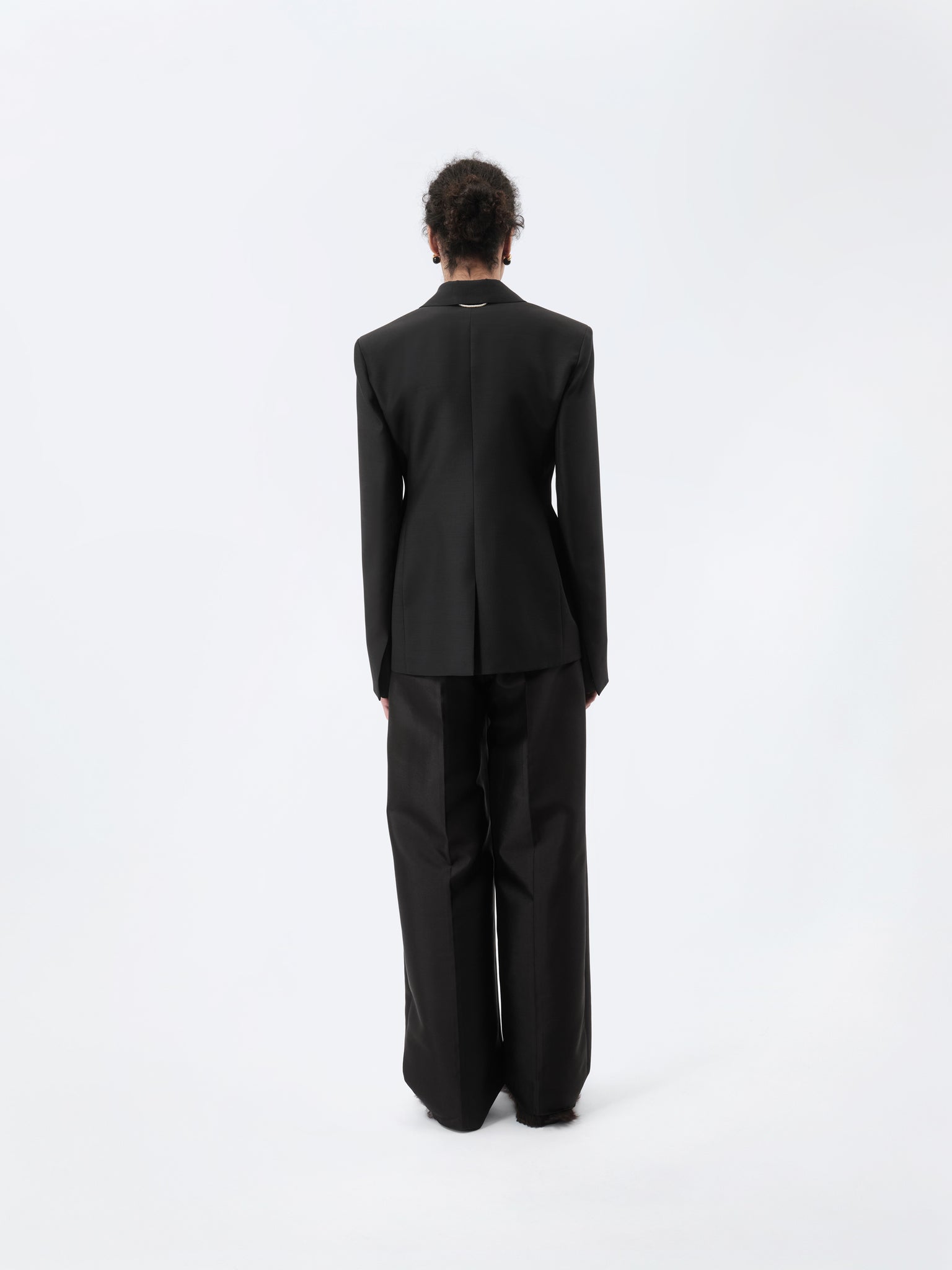 Esperanto jacket in silk wool toile