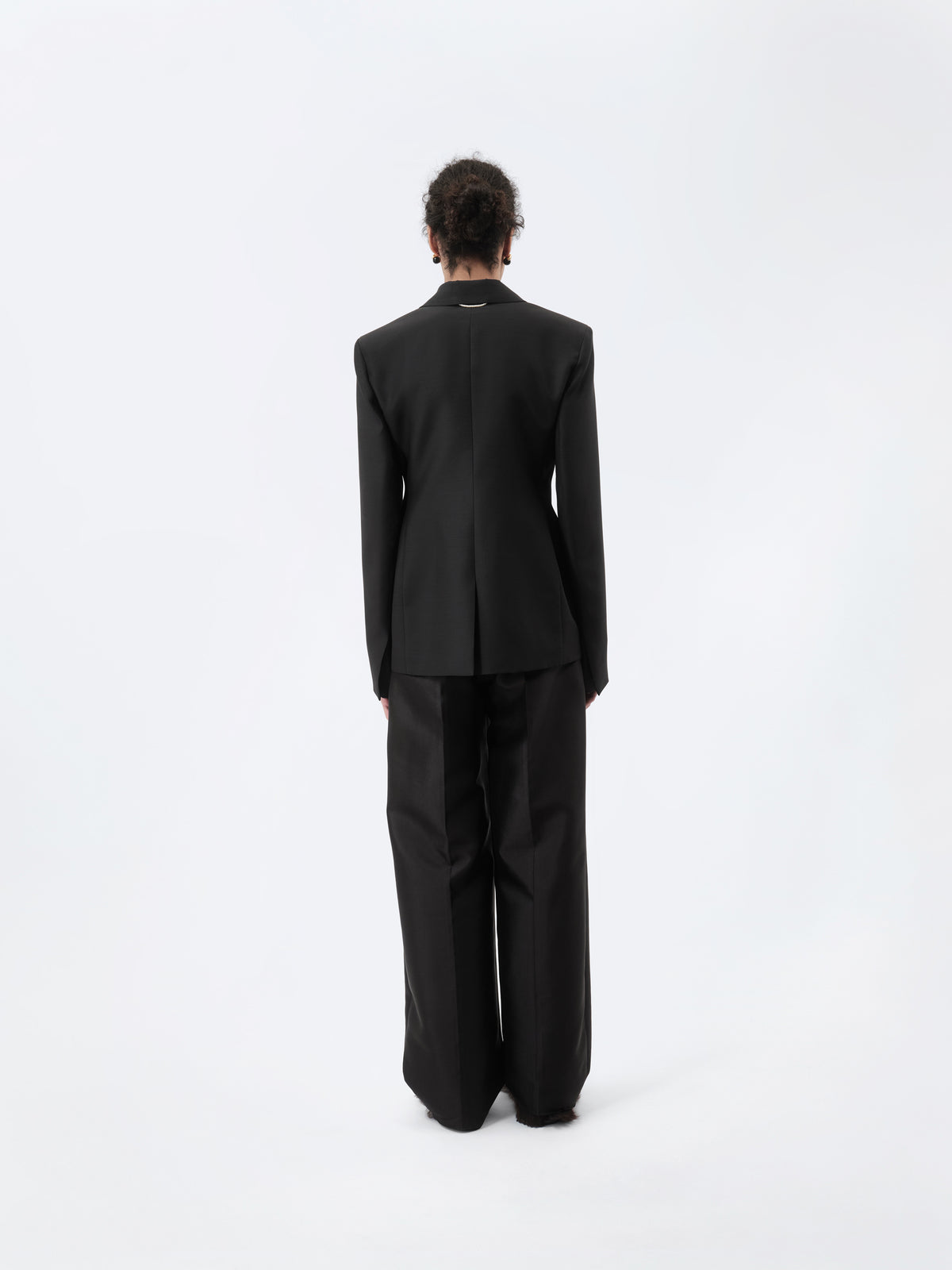 Esperanto jacket in silk wool toile