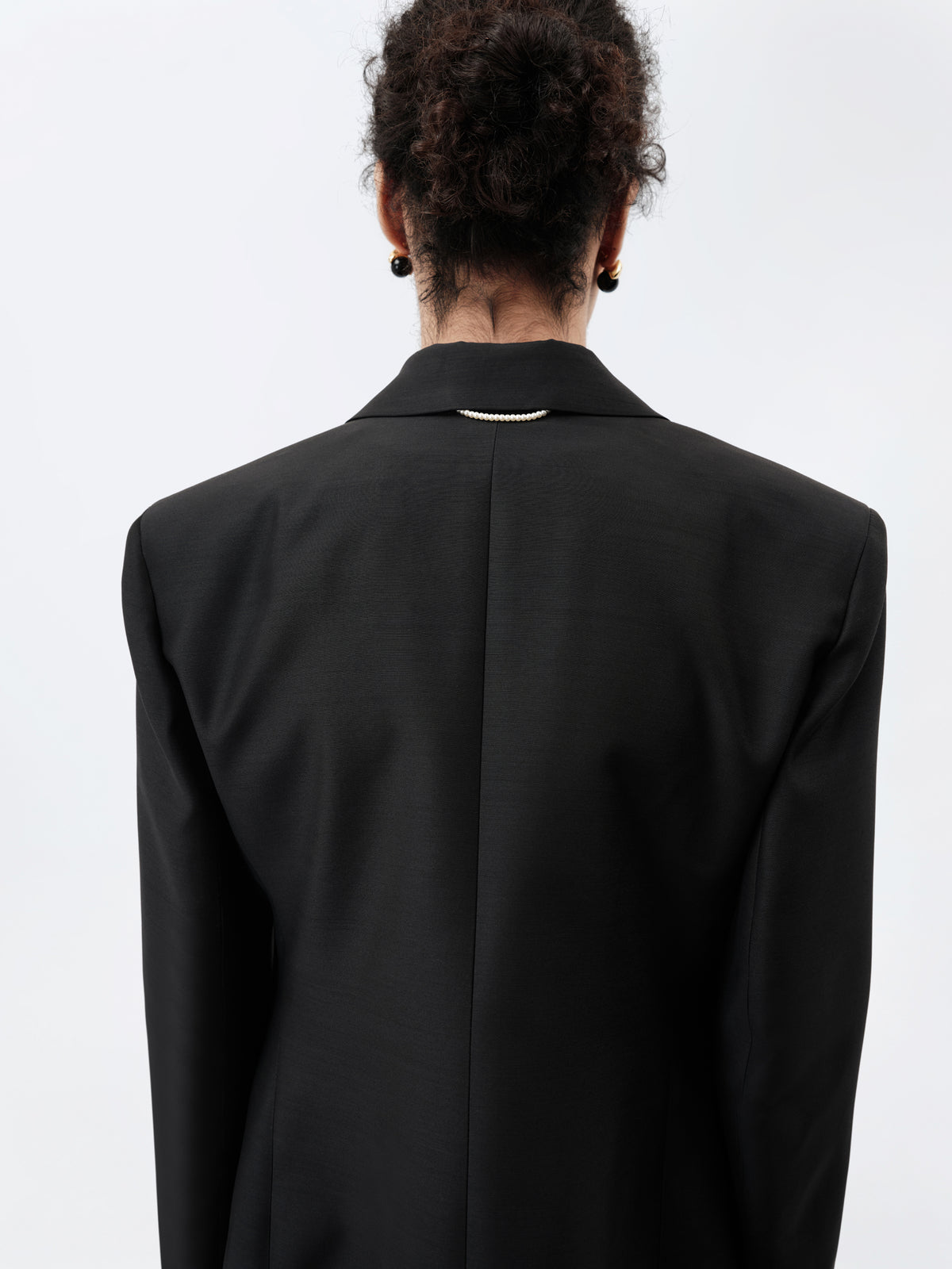 Esperanto jacket in silk wool toile