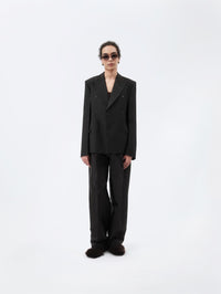 Esperanto jacket in silk wool toile