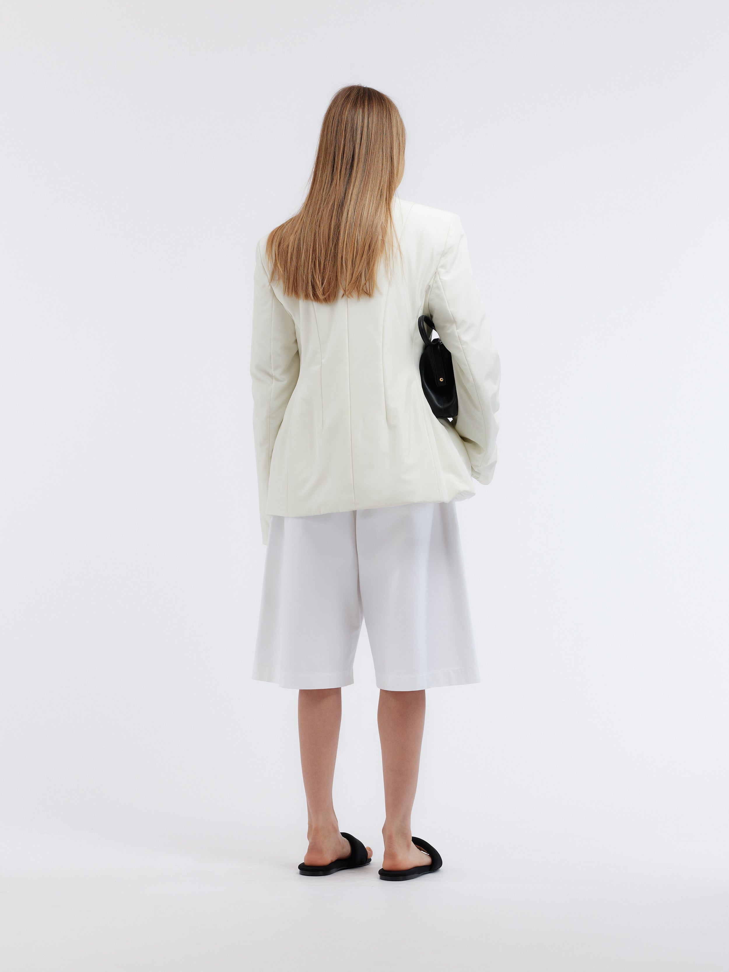 Veste ouatinée en soie habotai