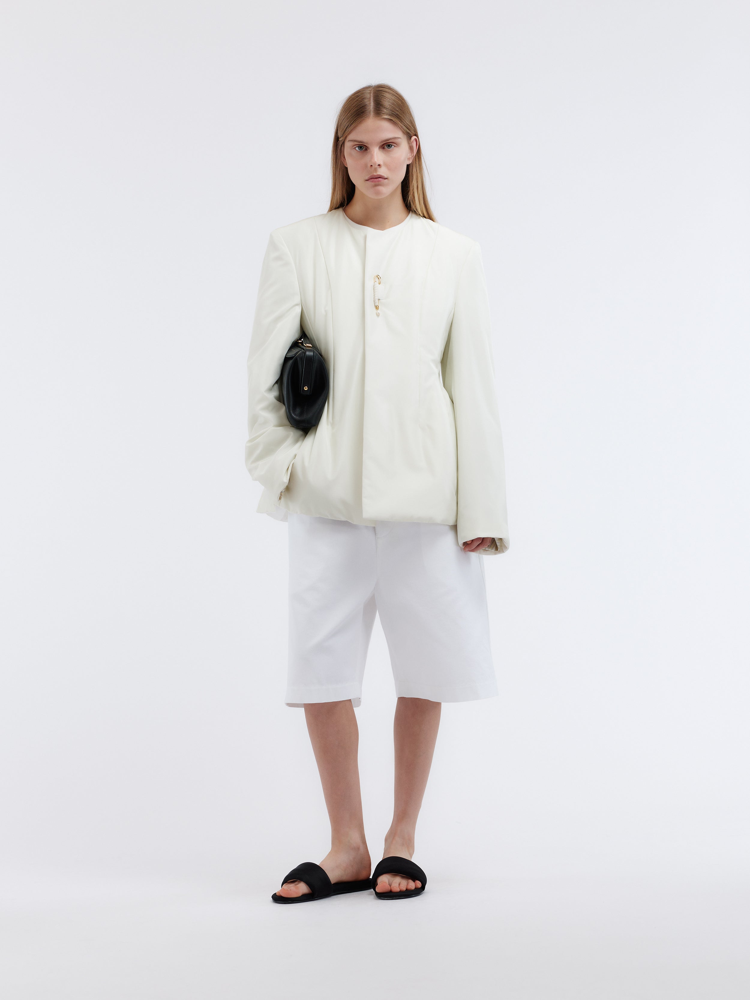 Veste ouatinée en soie habotai