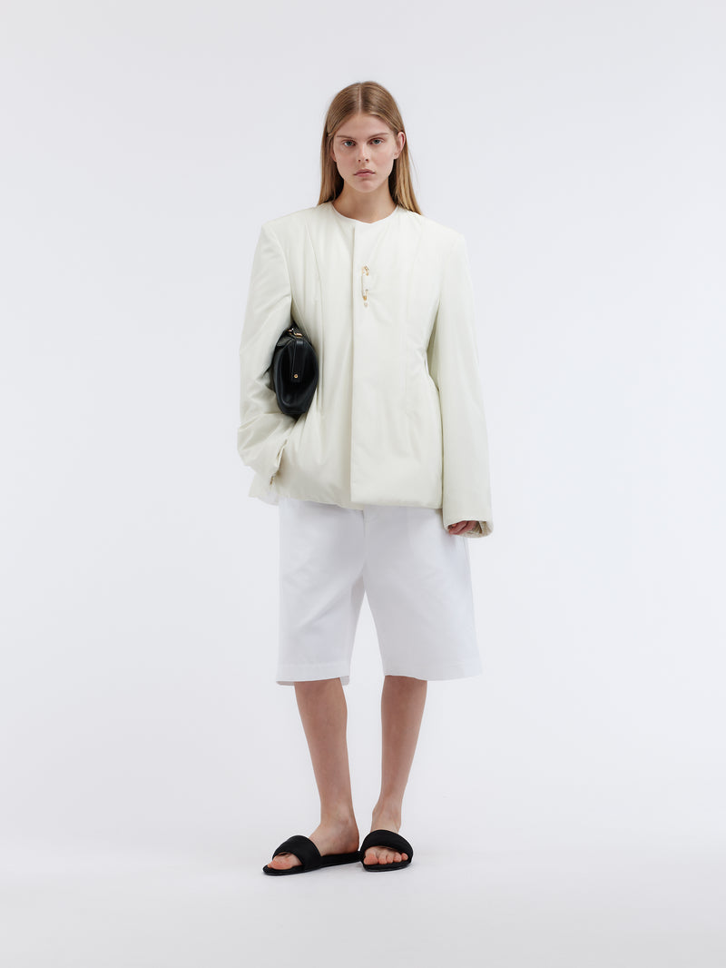 Veste ouatinée en soie habotai