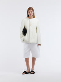 Veste ouatinée en soie habotai