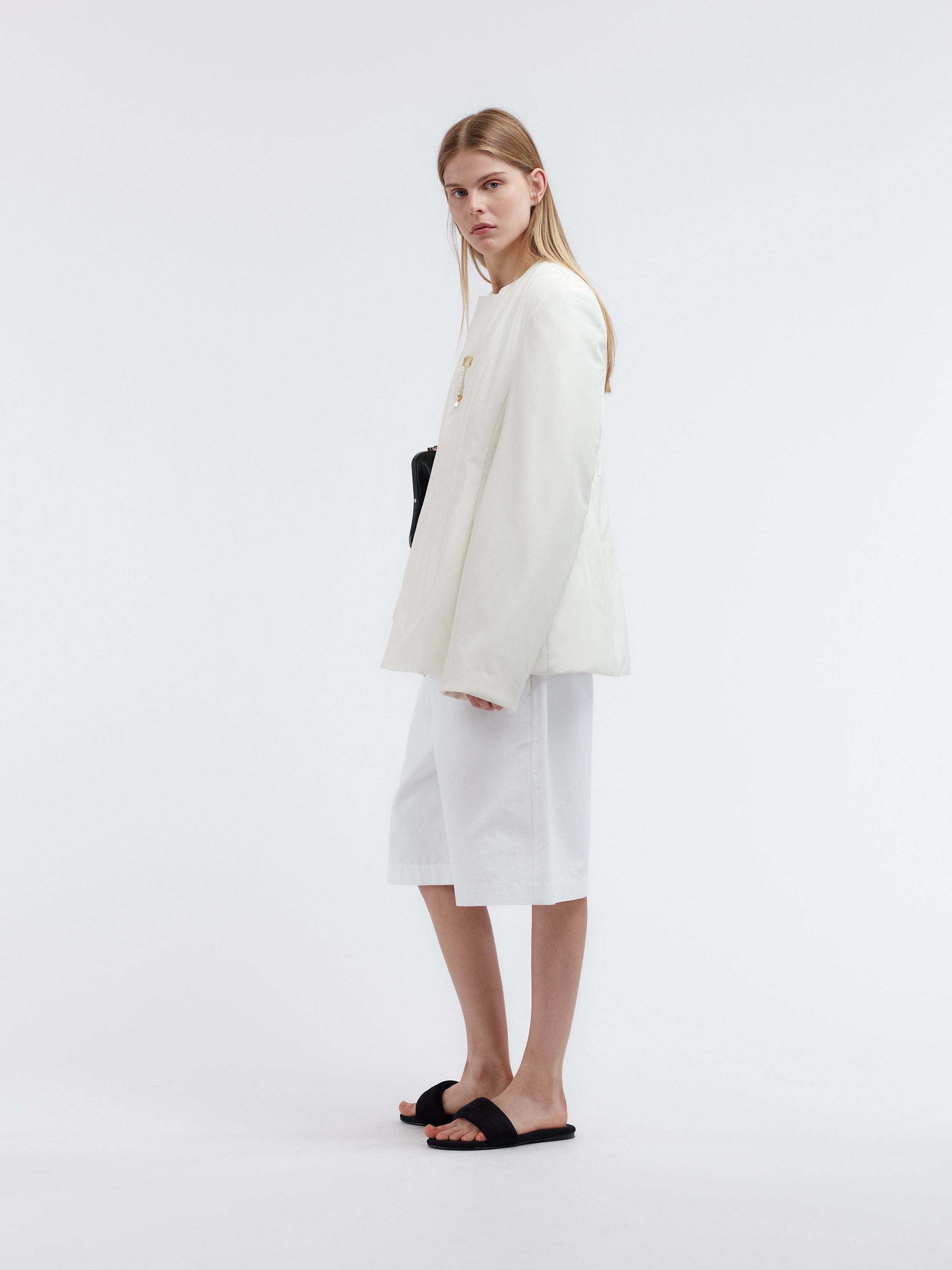 Veste ouatinée en soie habotai