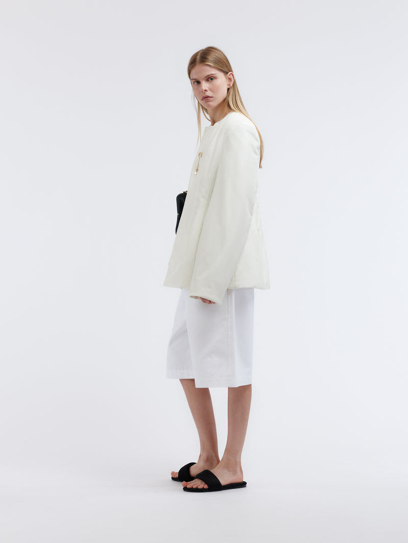 Veste ouatinée en soie habotai