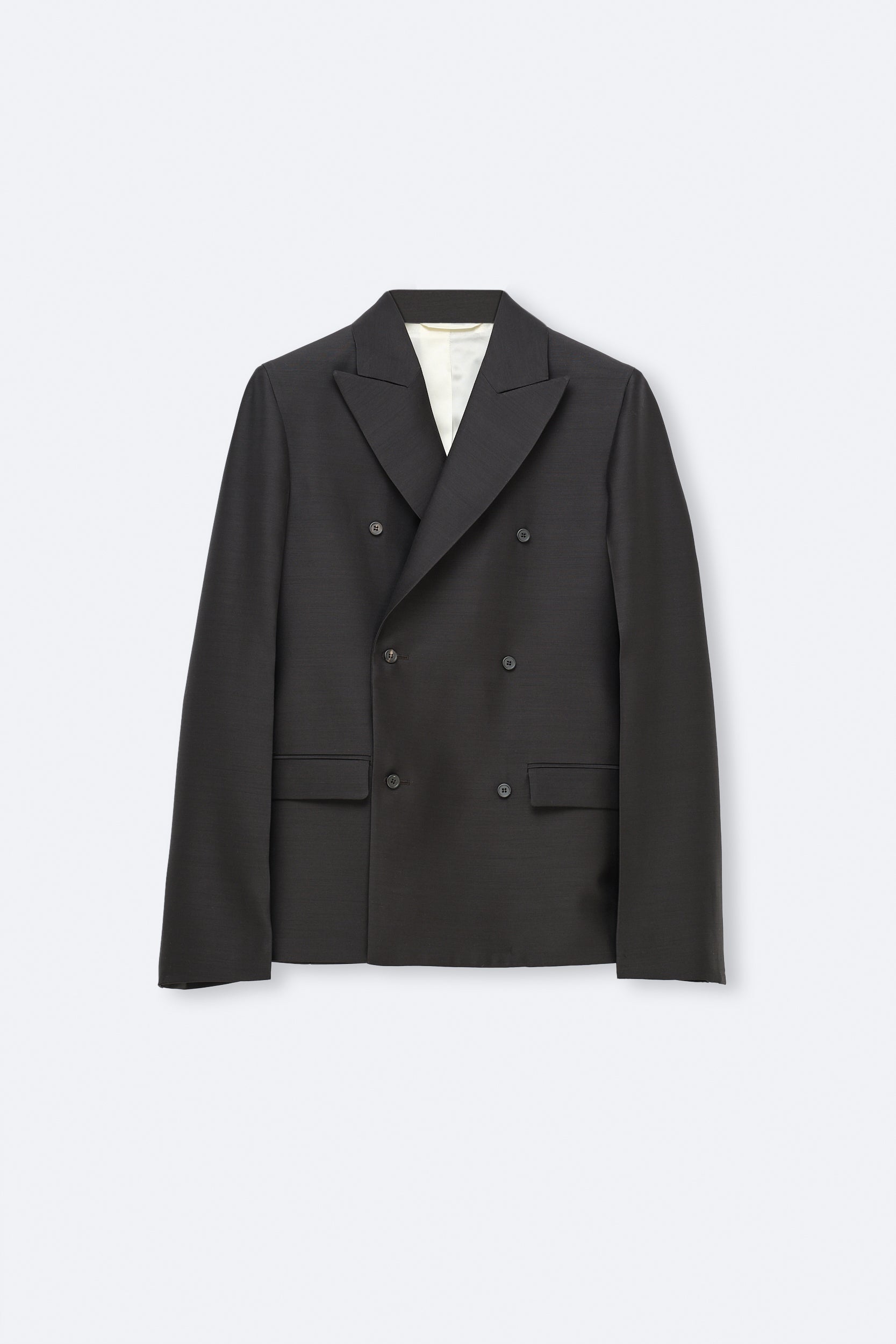 Veste Espéranto en toile de soie et laine