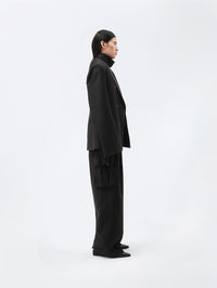 Veste Espéranto en toile de soie et laine