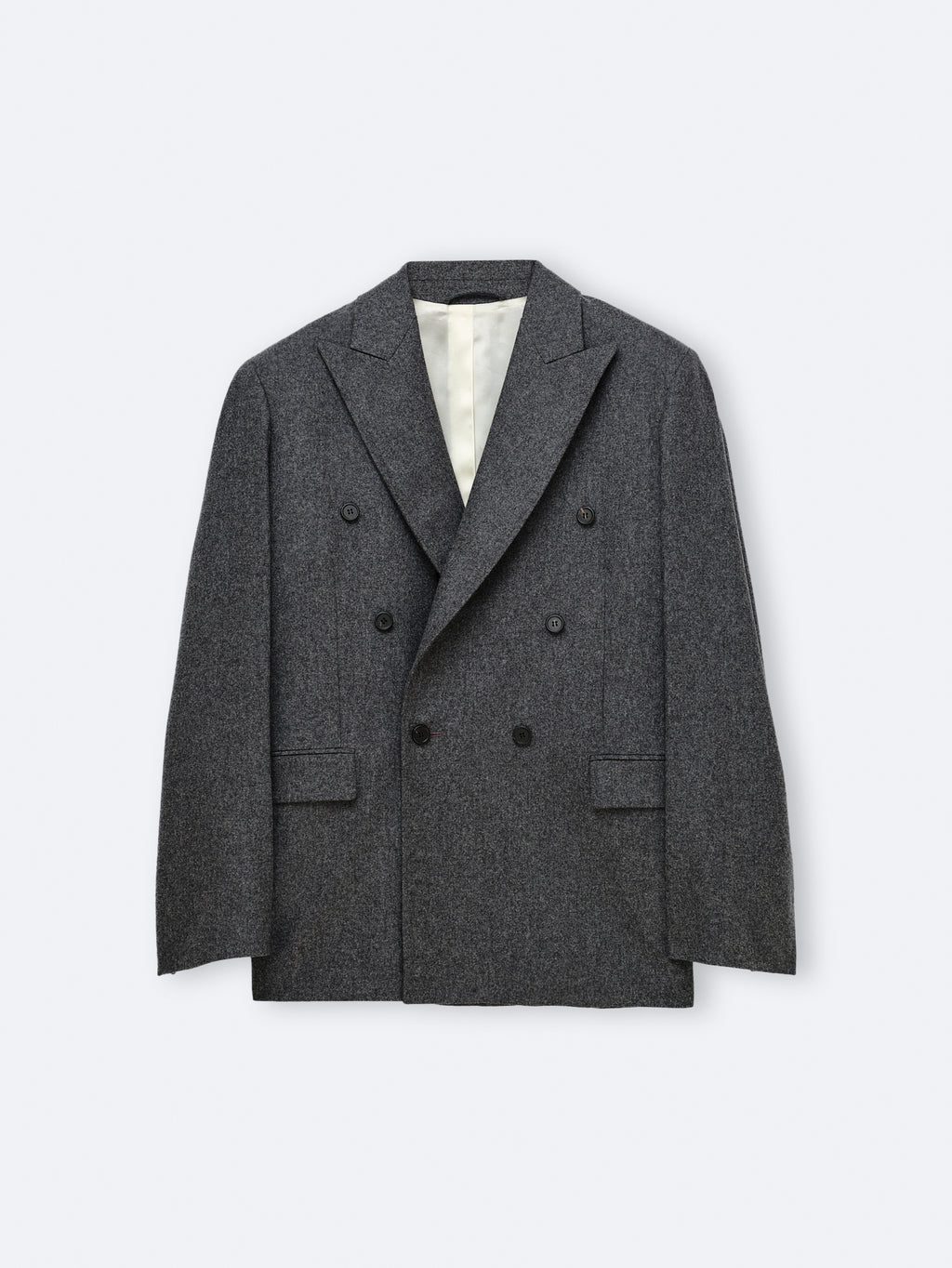 Veste croisée en flanelle
