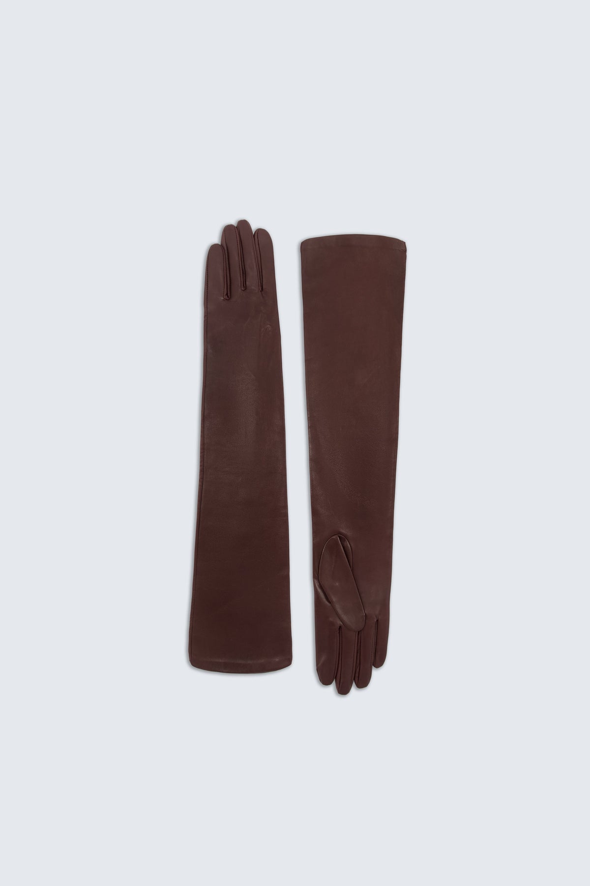 Long gloves in soft lamb leather