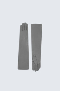 Long gloves in soft lamb leather