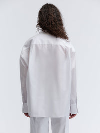 Chemise transparente en taffetas