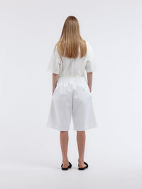 Short oversize en coton militaire