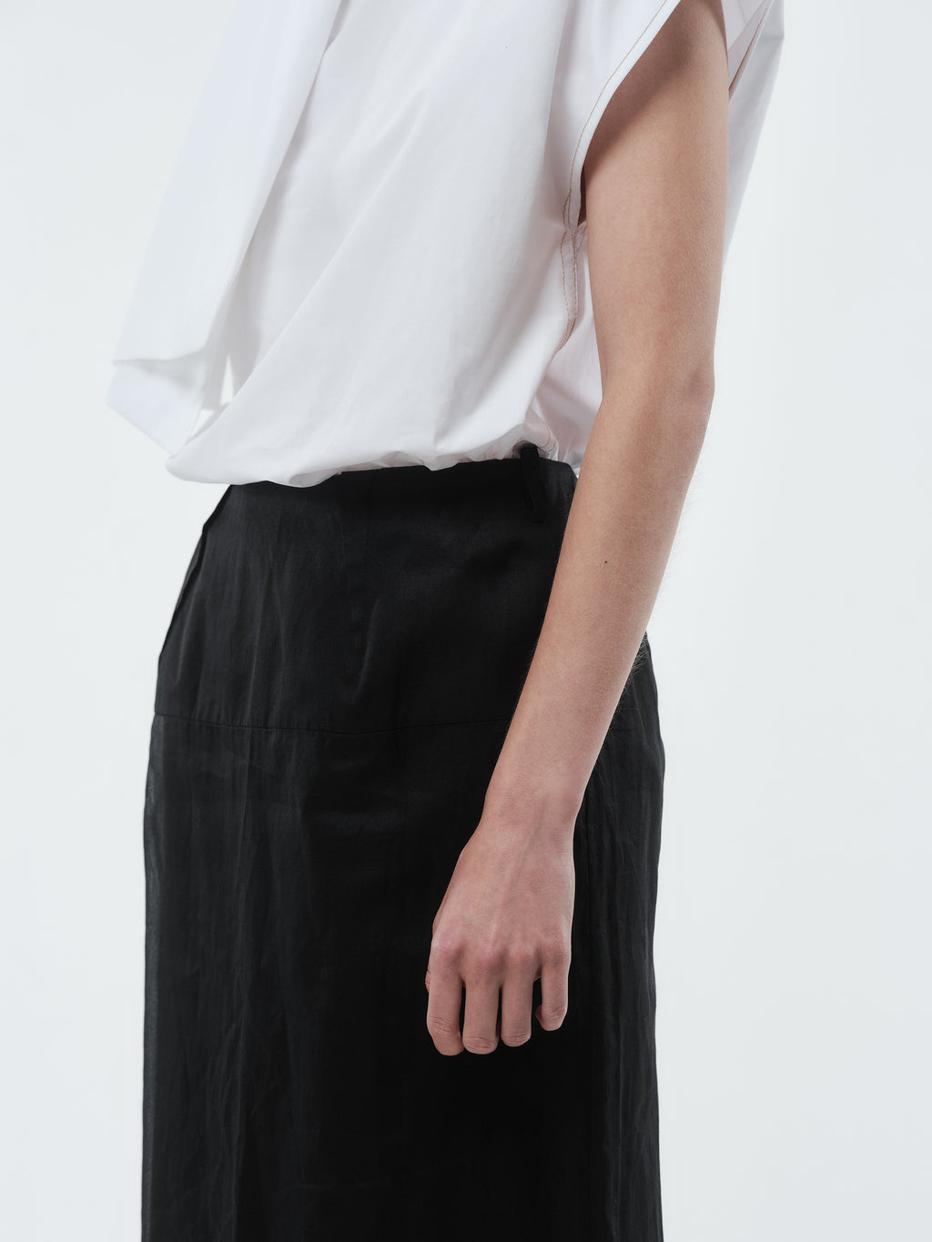 Skirt in organdi
