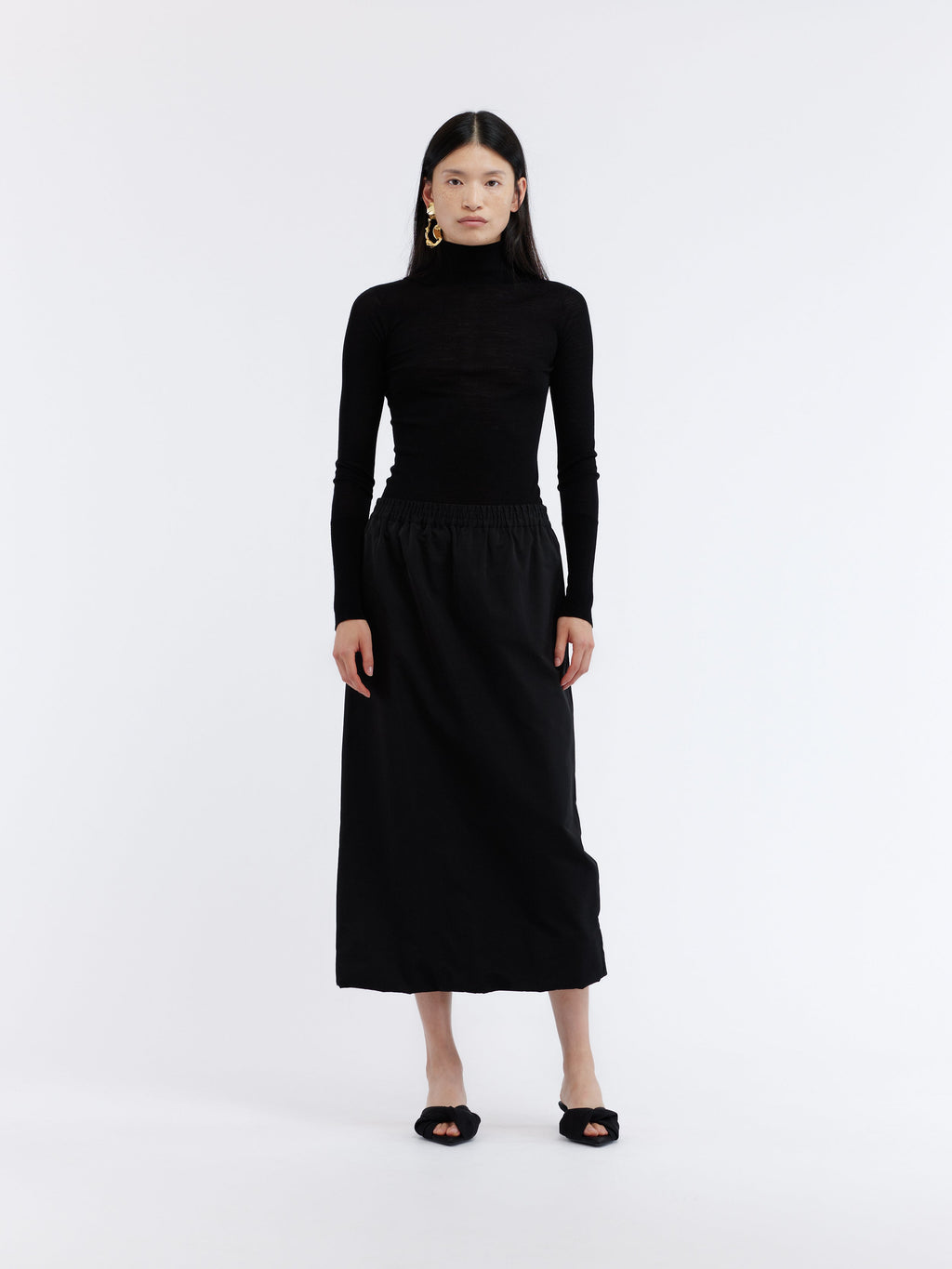 キルティング ダッチェススカート