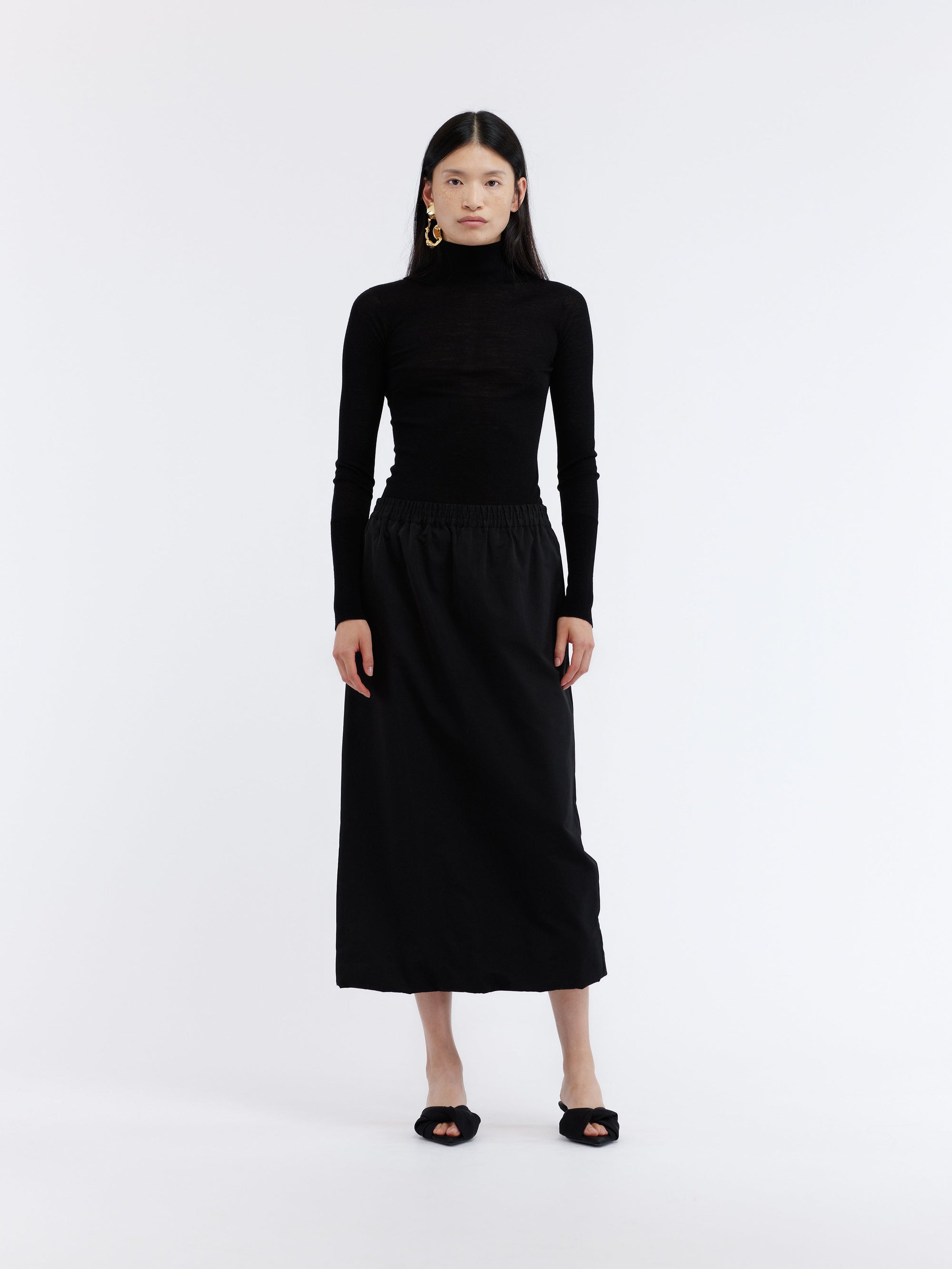 キルティング ダッチェススカート