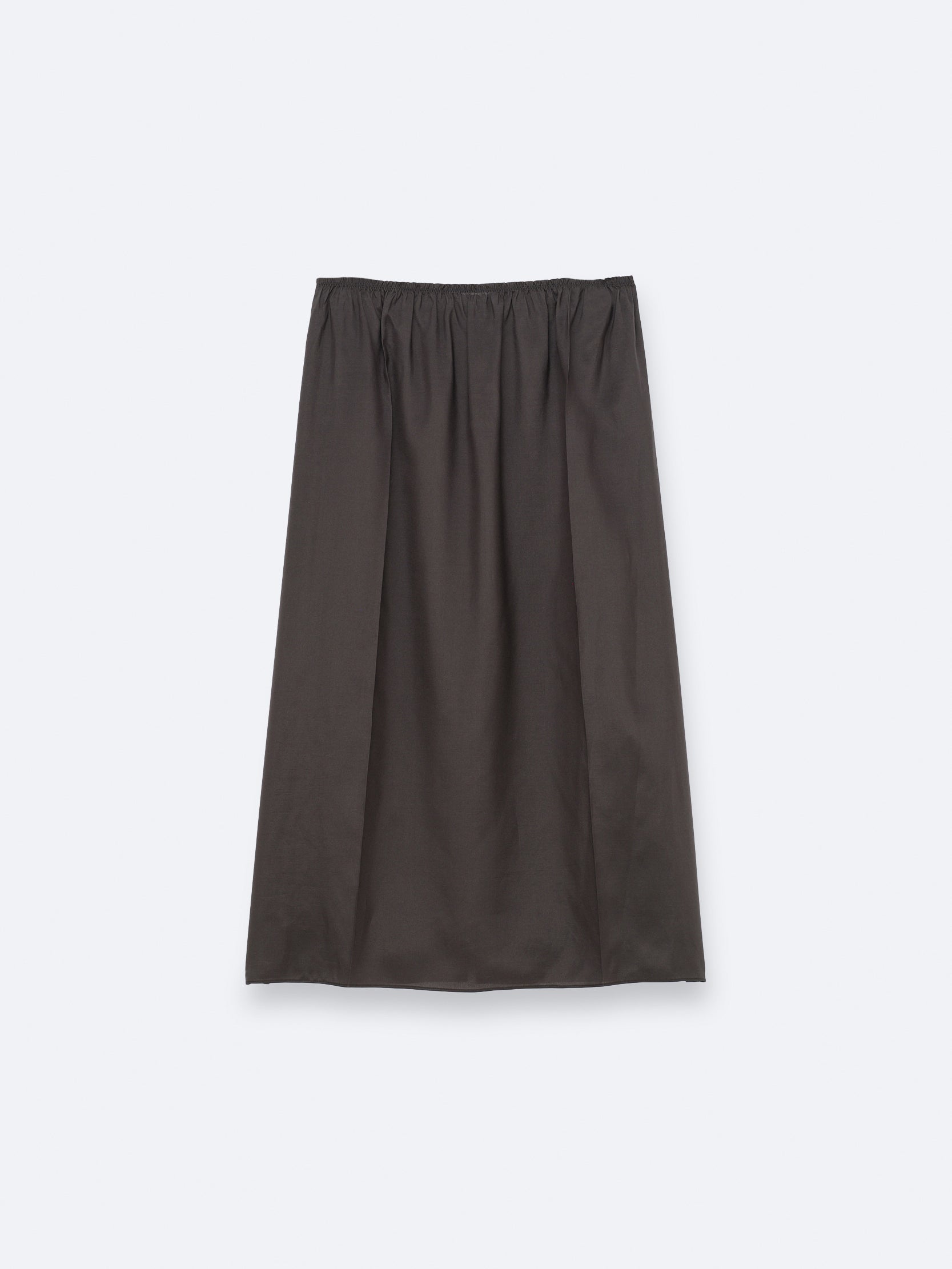 Jupe à enfiler en drap de soie