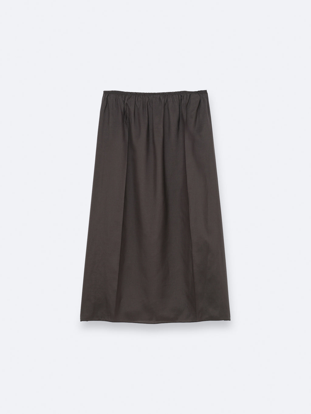 Jupe à enfiler en drap de soie
