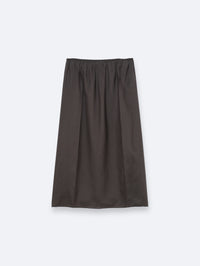 Jupe à enfiler en drap de soie