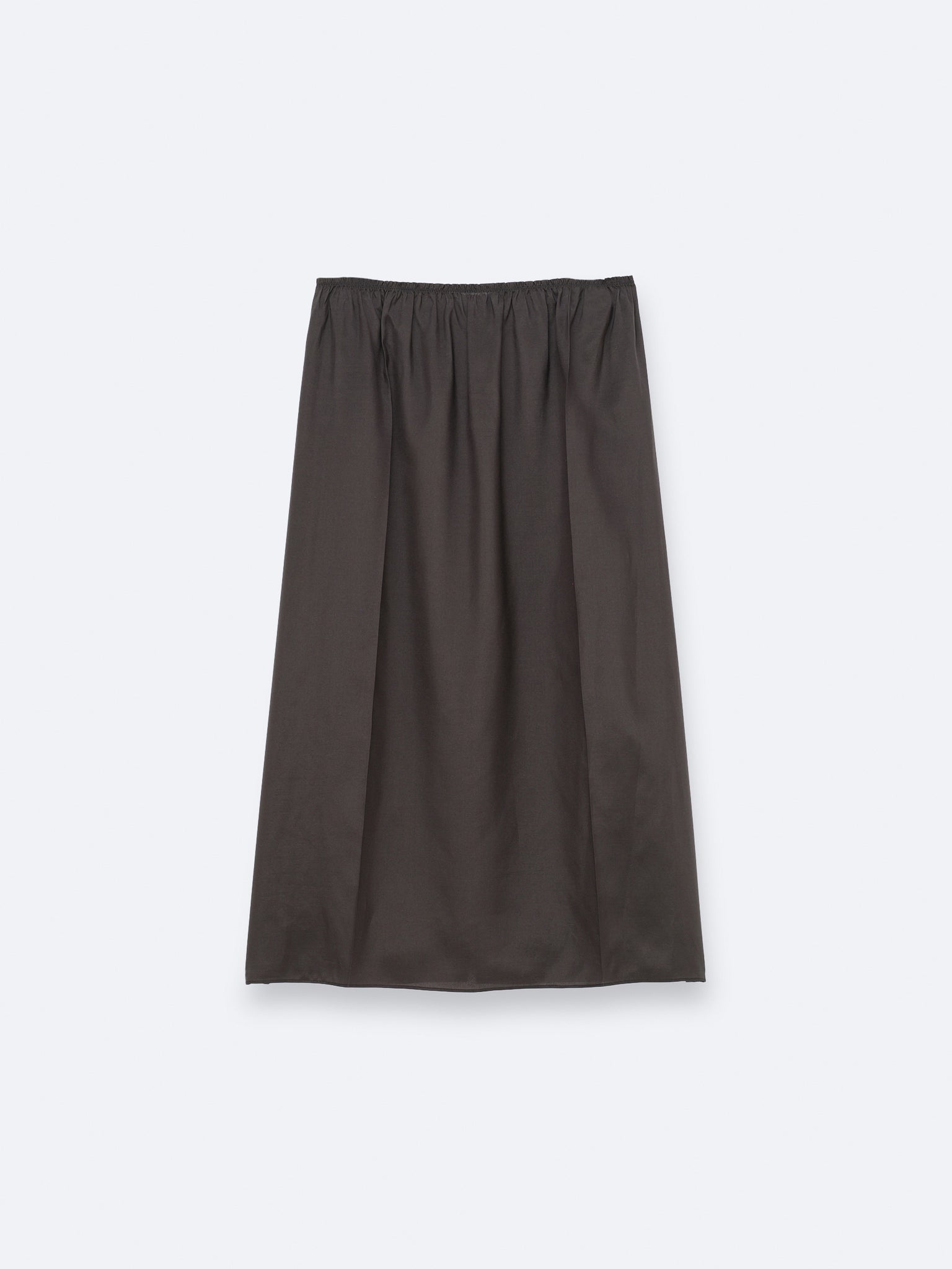 Jupe à enfiler en drap de soie