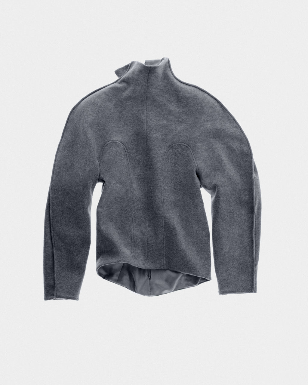 Pull cocon en jersey de cachemire et coton