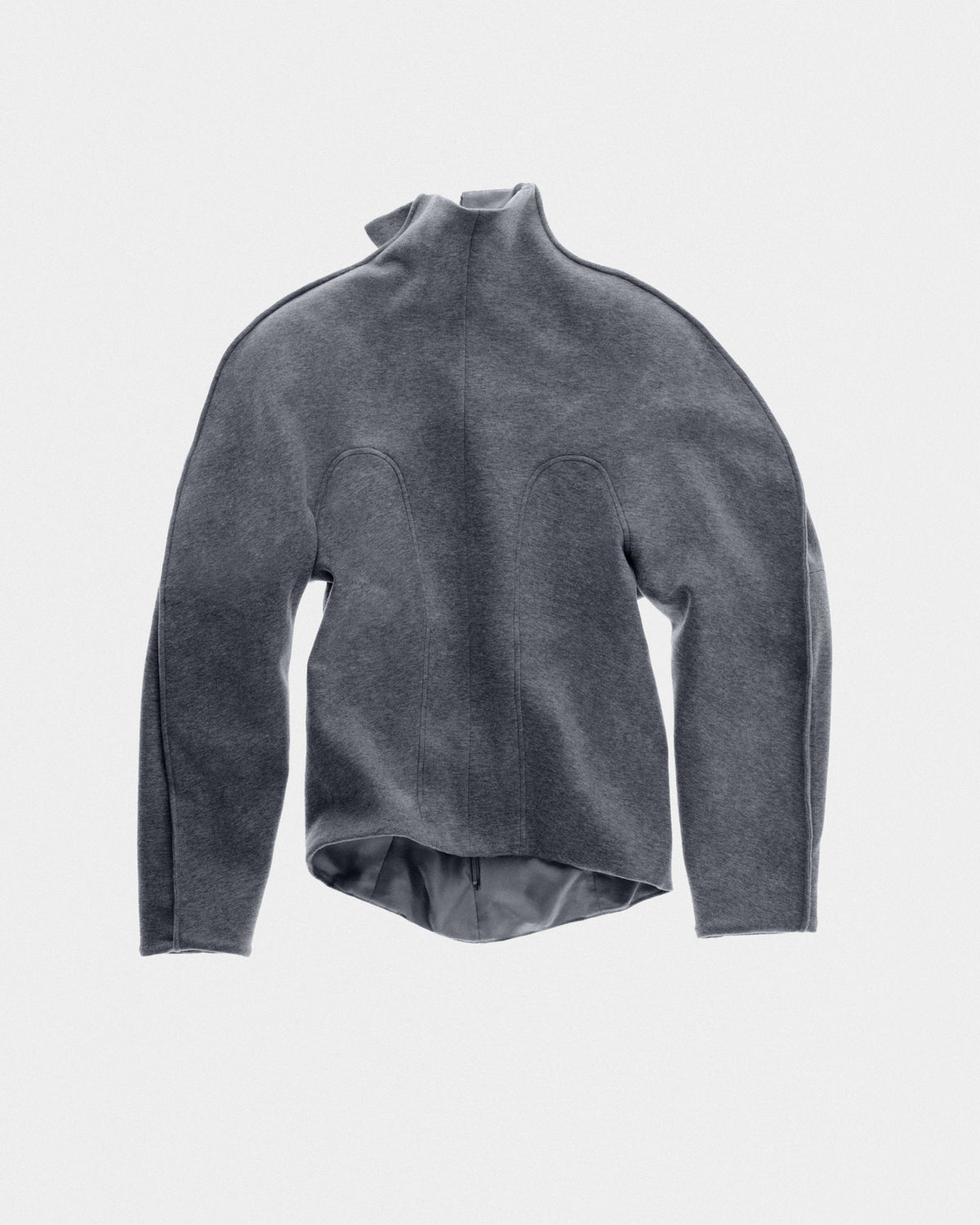 Pull cocon en jersey de cachemire et coton
