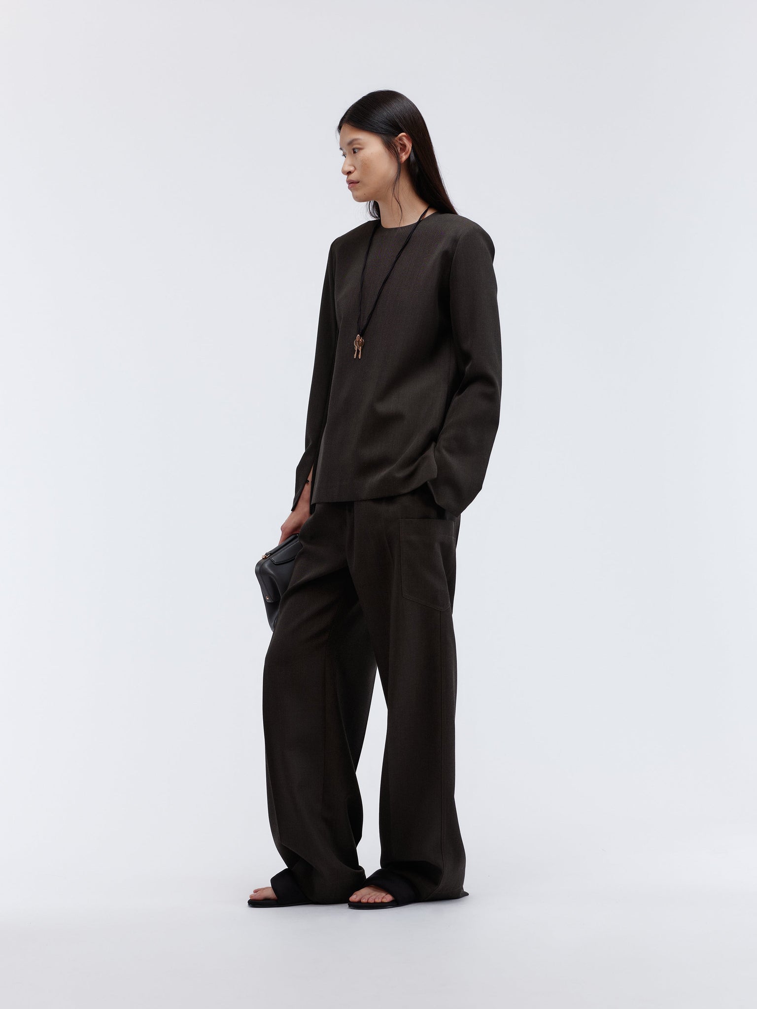 Shift top in grain de poudre