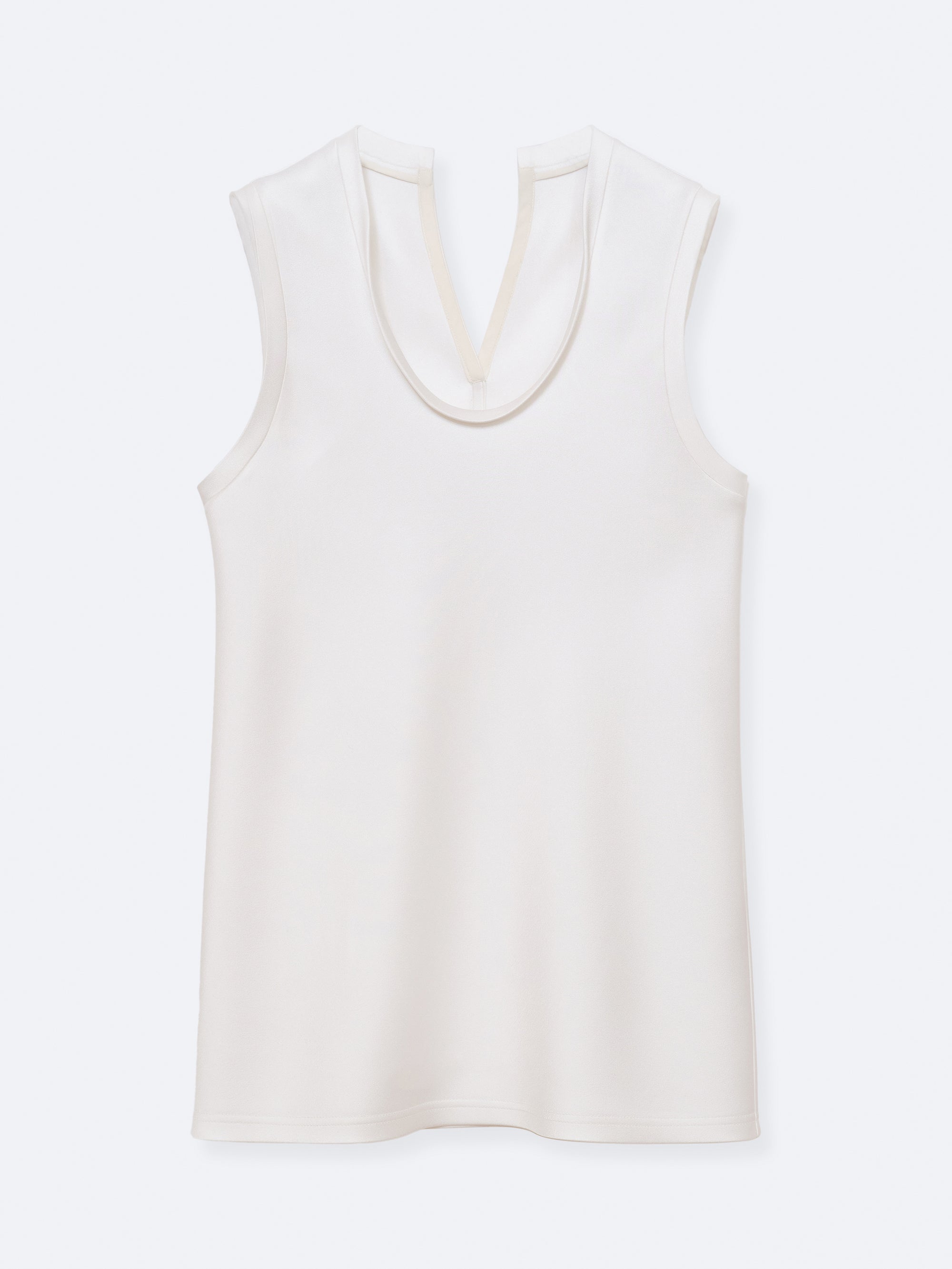 Top débardeur en double satin