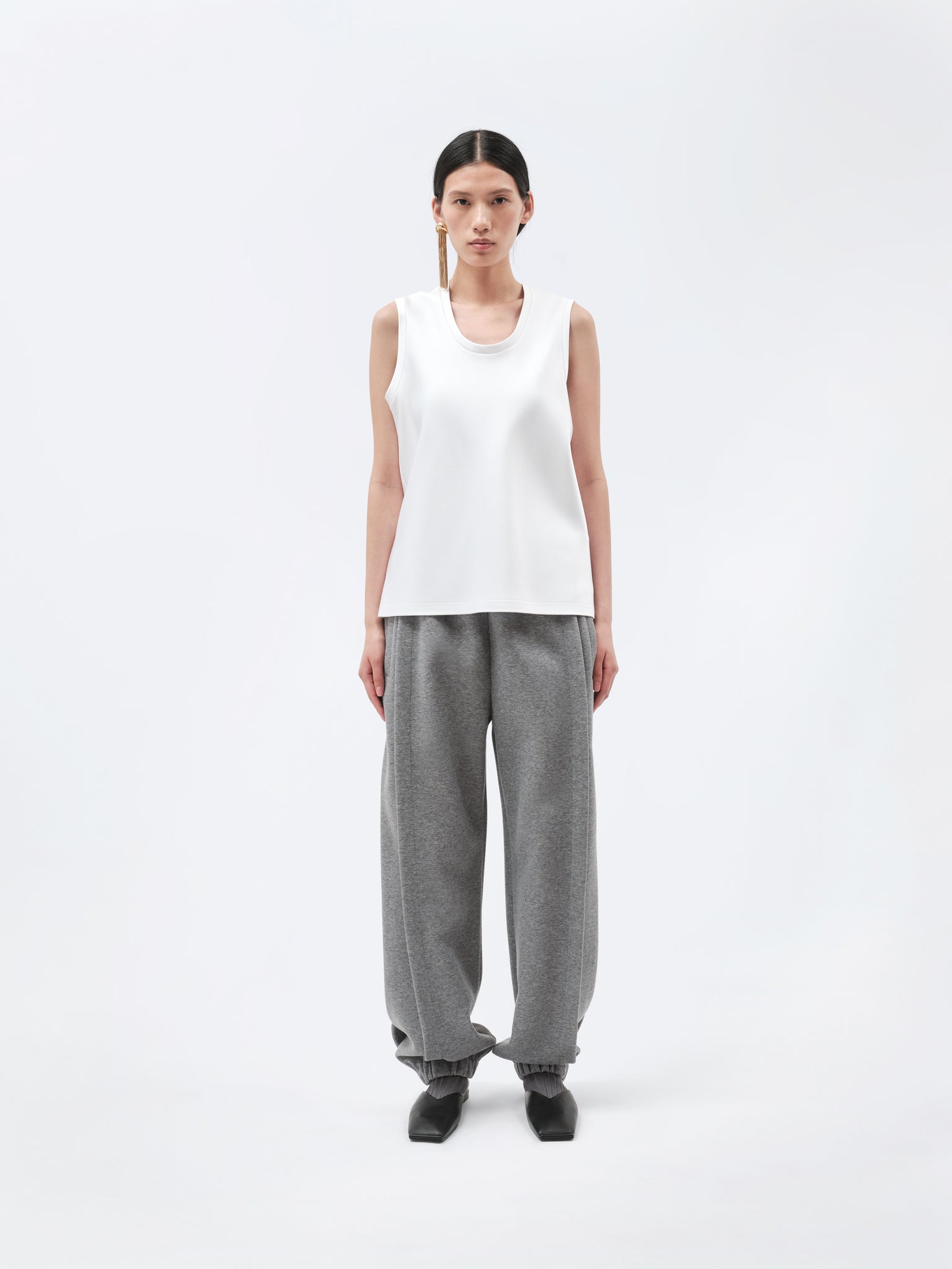 Top débardeur en double satin