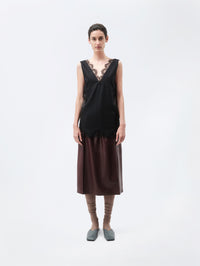 Top lingerie en flanelle